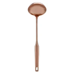 Rostfritt Stål Slev Sked Stor Soppslev Köksspatel Turner Matlagningsverktyg Rose Gold 02#