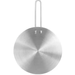 Rostfritt stål värmespridare Induktionsplatta Adapter - 20cm