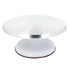 Roterande tårtställ för tårtor, cupcakes, 25 cm BRUNBESTE BB-3614