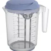 Rotho Fresh blandningskopp med stänkskydd 1,5 l Horizon Blue