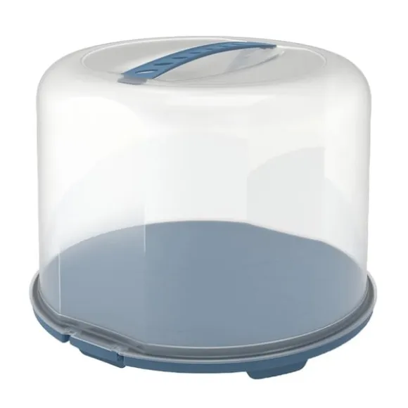 Rotho Fresh Cake Box XL 35,5x34,5x26 cm Horizon Blue/Transparent