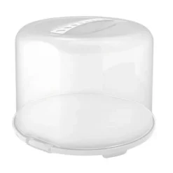 Rotho Fresh Cake Box XL 35,5x34,5x26 cm Vit/Transparent