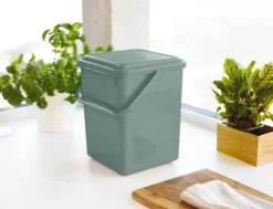 ROTHO Green - avfallssorteringsbehållare - 9l