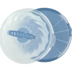 Rotho Gugelhupf Färsk Kaka Bundt Horizon Blå/Transparent