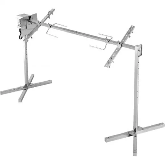 Rotisserigrill, 174x53.5x86 cm, rostfritt stål