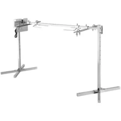 Rotisserigrill, 174x53.5x86 cm, rostfritt stål