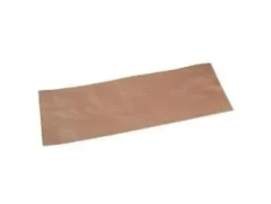 Rough Bread Bag Ribbed Large 160/(2x40)x450+20mm 50gr Brown,1000 st/crt
