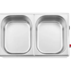 Royal Catering - Bain marie - 600 W - 2 GN 1/2 - Tappkran