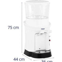 Royal Catering - Iskrossmaskin - 400 W - 320 rpm - 12 L - Steglöst justerbar