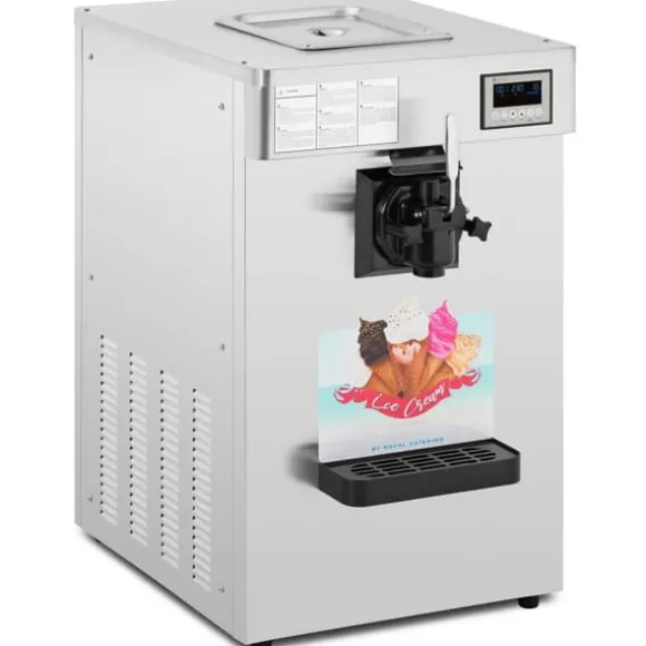 Royal Catering - Mjukglassmaskin - 1290 W - 18 l/h - Behållare: 10 l - 1 smak