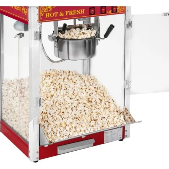 Royal Catering - Popcornmaskin - Retrodesign - Röd