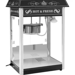 Royal Catering - Popcornmaskin – Svart tak