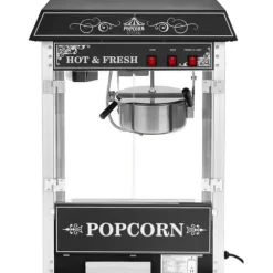 Royal Catering - Popcornmaskin – Svart tak