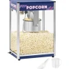Royal Catering - Popcornmaskin - Blå - 16 oz - XXL