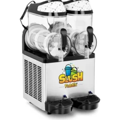 Royal Catering - Slushmaskin - 2 x 12 l - LED