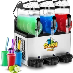 Royal Catering - Slushmaskin - 3 x 12 l - LED
