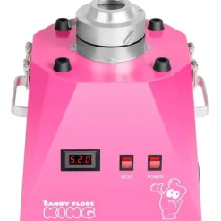 Royal Catering - Sockervaddsmaskin - 52 cm - Rosa