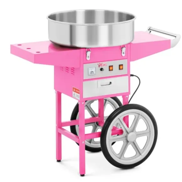Royal Catering - Sockervaddsmaskin med vagn - 52 cm