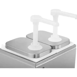 Royal Catering - Såsdispenser - 2 pumpar - 2 x 2 l