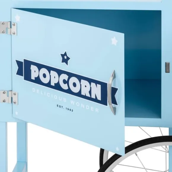 Royal Catering - Vagn för popcornmaskin - Blå