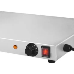 Royal Catering - Värmeplatta - 250 W - rostfritt stål - 50 cm