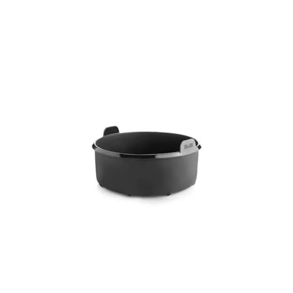Rund behållare för Luftfritös - IBILI - 100% platina silikon - 20x20x7 cm - Non-stick - Resistens -60°C till 230°C