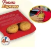 Sachet de Cuisson - Potato Express - Housse Rapide - Fiber av Polyester - 25x19 cm - 4 Potatisar