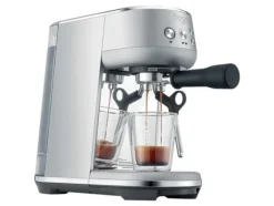 Sage SES450BSS4EEU1 the Bambino - Kaffemaskin med mjölkskummare - 9 bar - borstat rostfritt stål