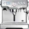Sage SES920BSS4EEU1 the Dual Boiler - Automatisk kaffekokare med mjölkskummare - 15 bar - borstat rostfritt stål