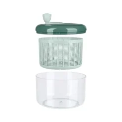 Salladscentrifug - LIVOO - MEN433 - 3,5 L - Manuell centrifugering - Lock med avrinning - Diskmaskinssäker