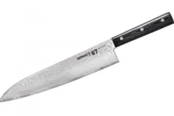 Samura 67-lagers Damaskus Grand Kockkniv - 9,4" (240 mm) Japanskt stål Kökets mästerverk för precisionsskärning och kulinarisk excellens
