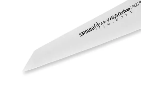 Samura MO-V 3,7" Skalkniv – Kökets precisionskniv i japanskt stål för enkel matberedning