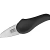 Samura PEARL 3,0” Ostronkniv - Premium Japanskt Stål Svart Köksverktyg för Precisionsöppning av Skaldjur och Kulinarisk Förträfflighet