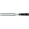 Sanelli Ambrogio Chef smidd gaffel, 33 cm, Rostfritt stål, Grå