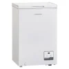 Scandomestic Standard CF100WD - Öppning uppåt - bredd: 54.5 cm - djup: 47.6 cm - höjd: 83.5 cm - 99 liter - Klass D - vit