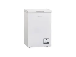 Scandomestic Standard CF100WD - Öppning uppåt - bredd: 54.5 cm - djup: 47.6 cm - höjd: 83.5 cm - 99 liter - Klass D - vit