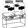 Secret de Gourmet Dubbel dryckesautomat på stativ, 4L x 2 stycken per set