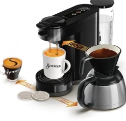 Senseo - Switch 3in1 Base - Coffee Machine - Black (HD6594/60)