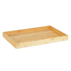 Serveringsfat set, bambu, 5.5x47x32.5 cm, natur