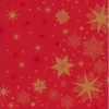 Serviet Dunilin 40 x 40 cm Airlaid Stargazing Red,5 pk x 45 stk/krt