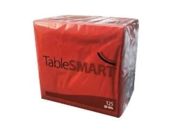 Serviet TableSMART 33x33 cm 3-lag Bordeaux,125 stk/pk