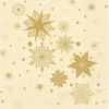 Serviet 33 x 33 cm 3-lag Stargazing Cream,10 pk x 50 stk/krt