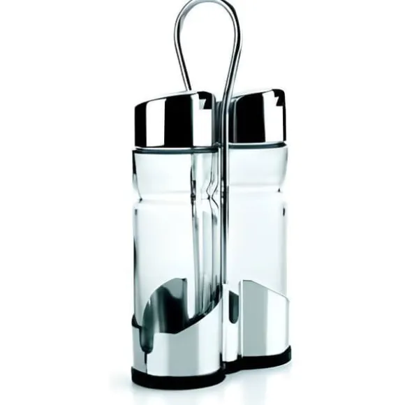 Servisbestick - Lacor - Olje- och vinägerkanna - Inox och glas - Diskmaskinssäker