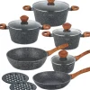 SET MED 12 ELEMENT KLAUSBERG GRANIT GRUTA KB-7242 TRÄGRANIT