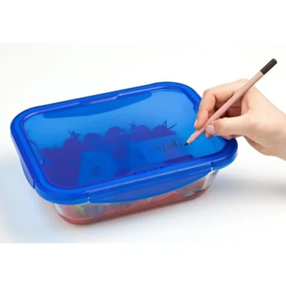 Set med 7 förvaringsbehållare - PYREX - Cook & Go - Glas - Lufttätt lock