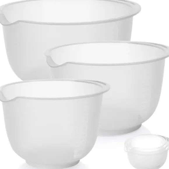 Set med köksblandare med måttkoppar 1,5, 2, 2,5L 3 stycken UTMÄRKT HUSPRODUKTER 259367