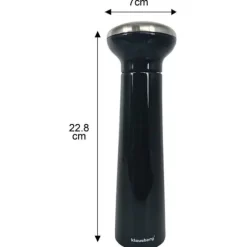 Set med peppar- och saltkryddkvarnar KLAUSBERG KB-7705 svart saltkvarn