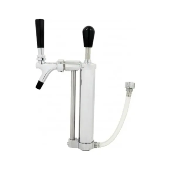 Set med picknickpump med kolvkran 5/8 Co2-utlopp, KEG:Type S