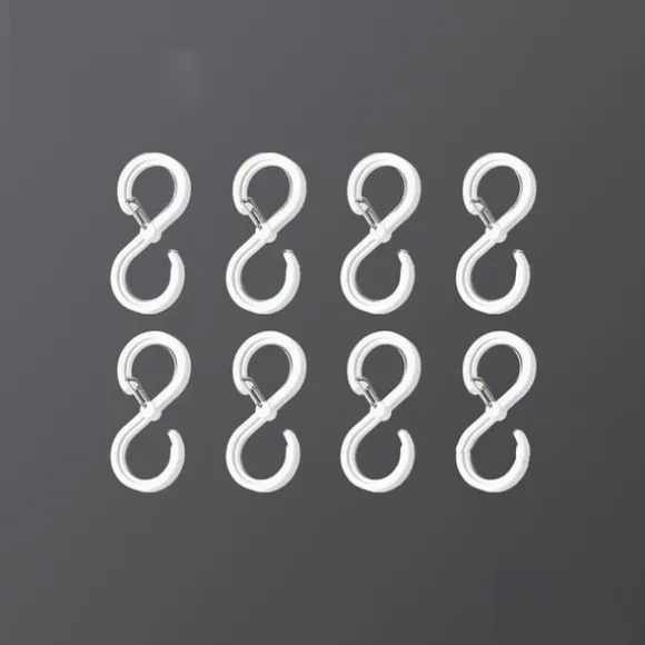 S-Formade Krokar, 8-pack