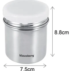 Shakerbehållare för att strö socker 260ml KLAUSBERG KB-7645